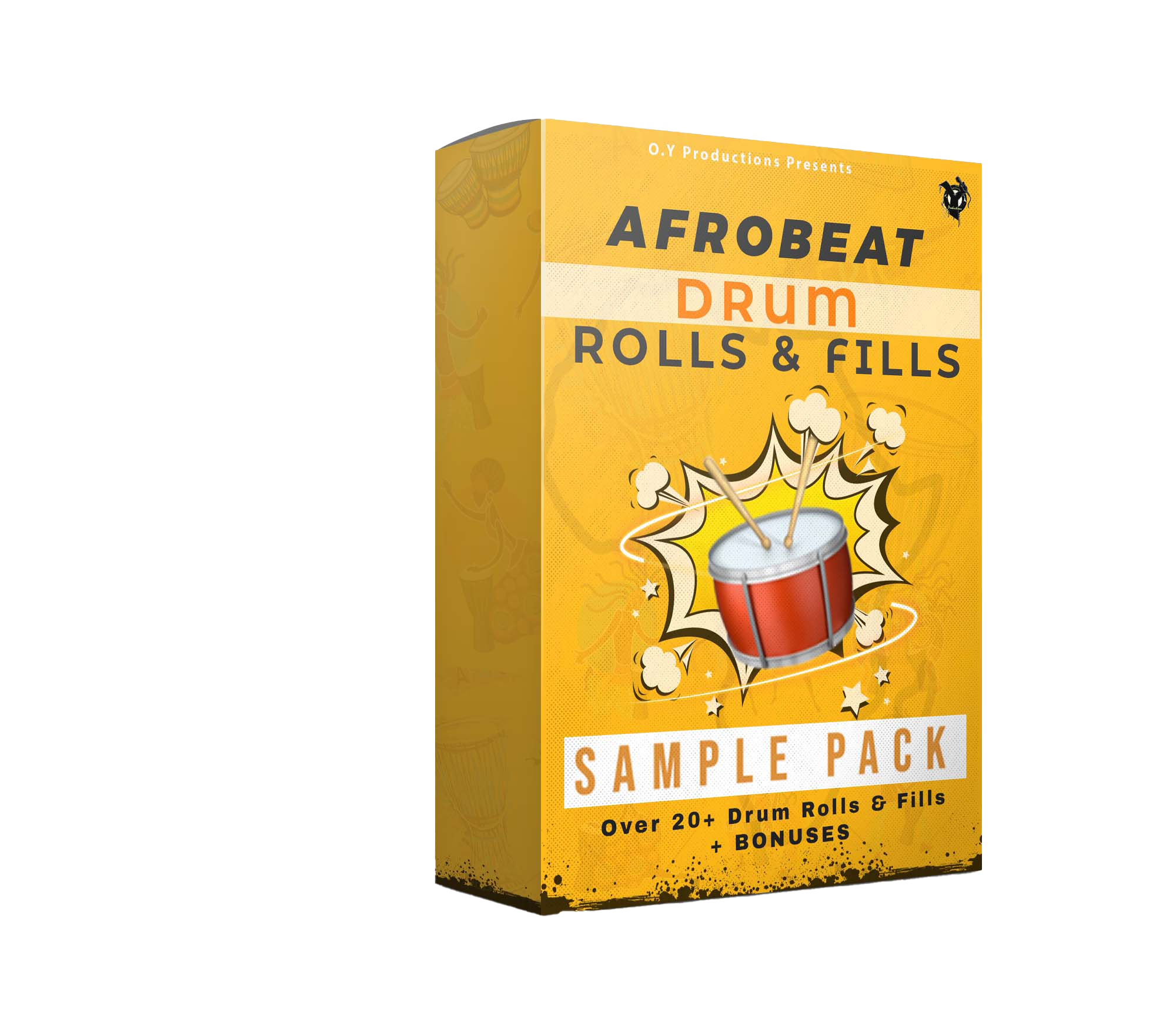 20+ Afrobeat Drum Rolls and Fills Sample Pack