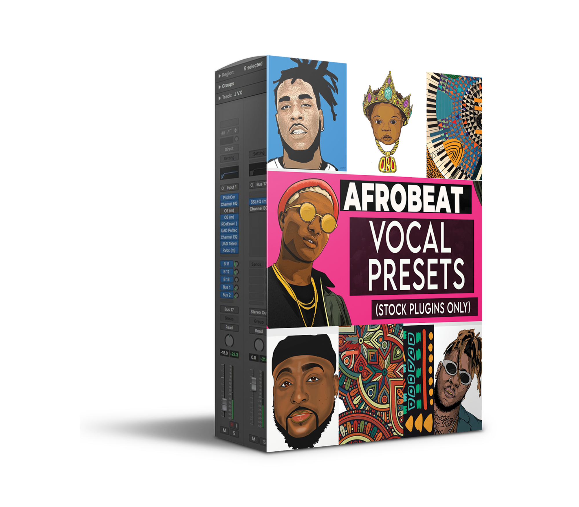 Afrobeat Vocal Mixing Presets Pack - (Logic Pro Edition)